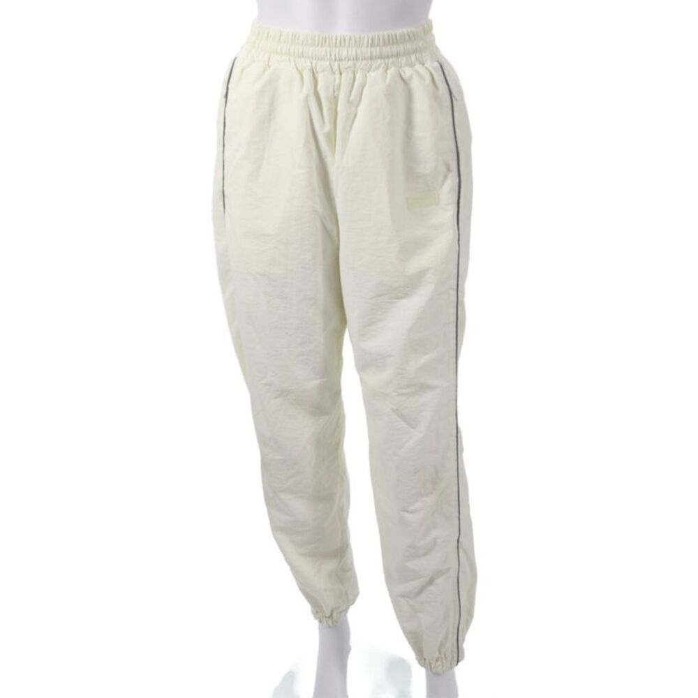 Moussy Unisex Windbreaker Joggers Beige Size XS